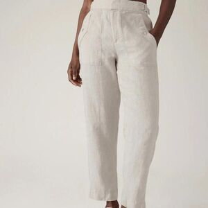 Athleta Women's White and Cream Trousers